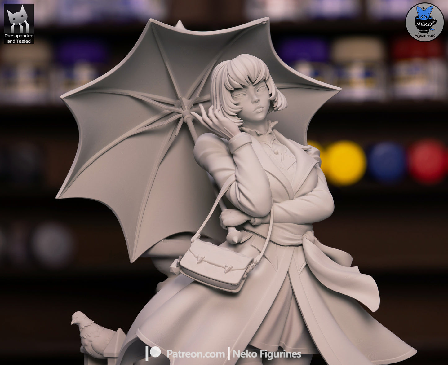 Crimson Umbrella Socialite