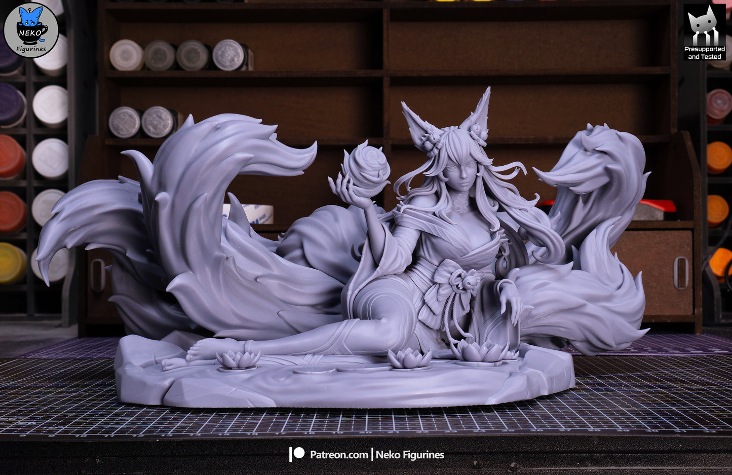 Nine-Tailed Kitsune Enchantress