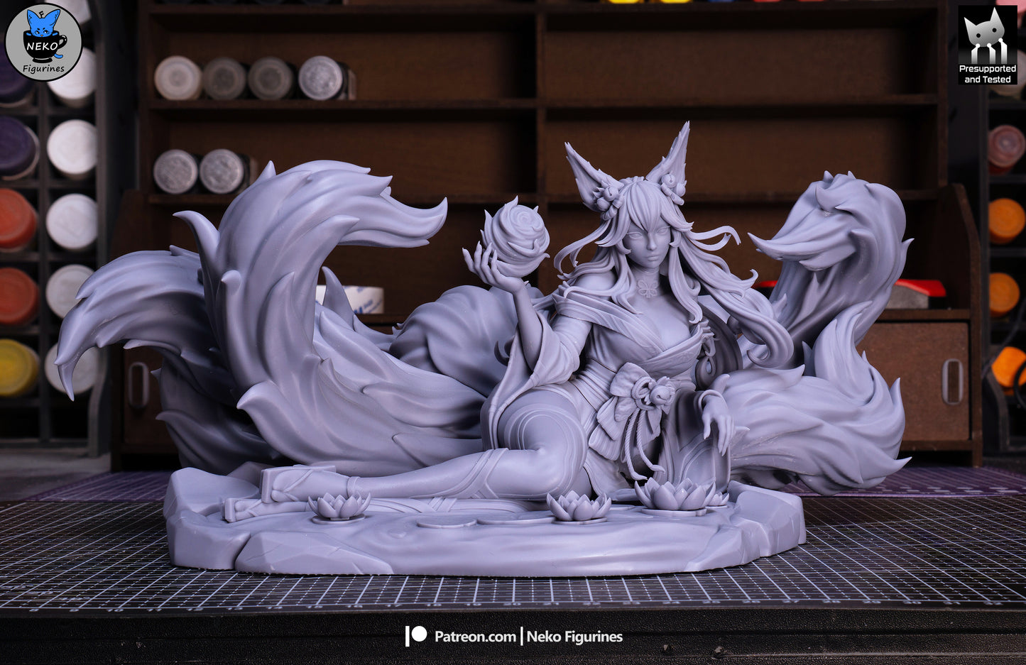 Nine-Tailed Kitsune Enchantress