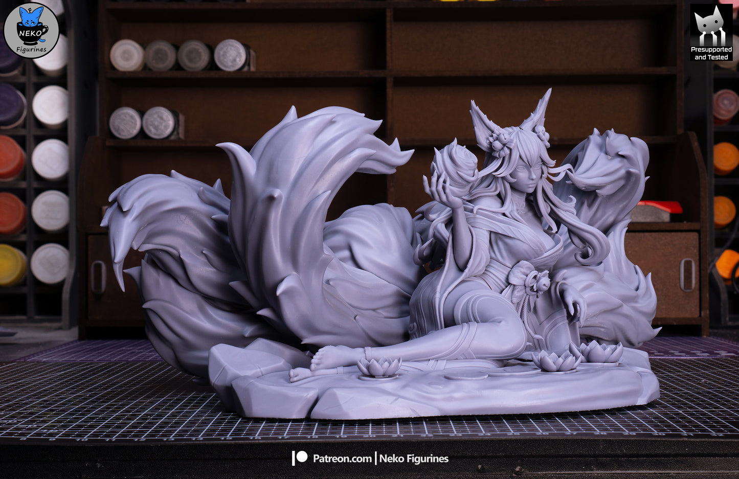 Nine-Tailed Kitsune Enchantress