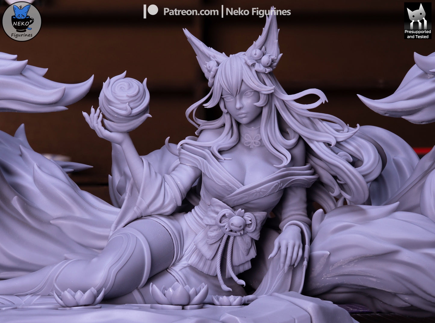 Nine-Tailed Kitsune Enchantress