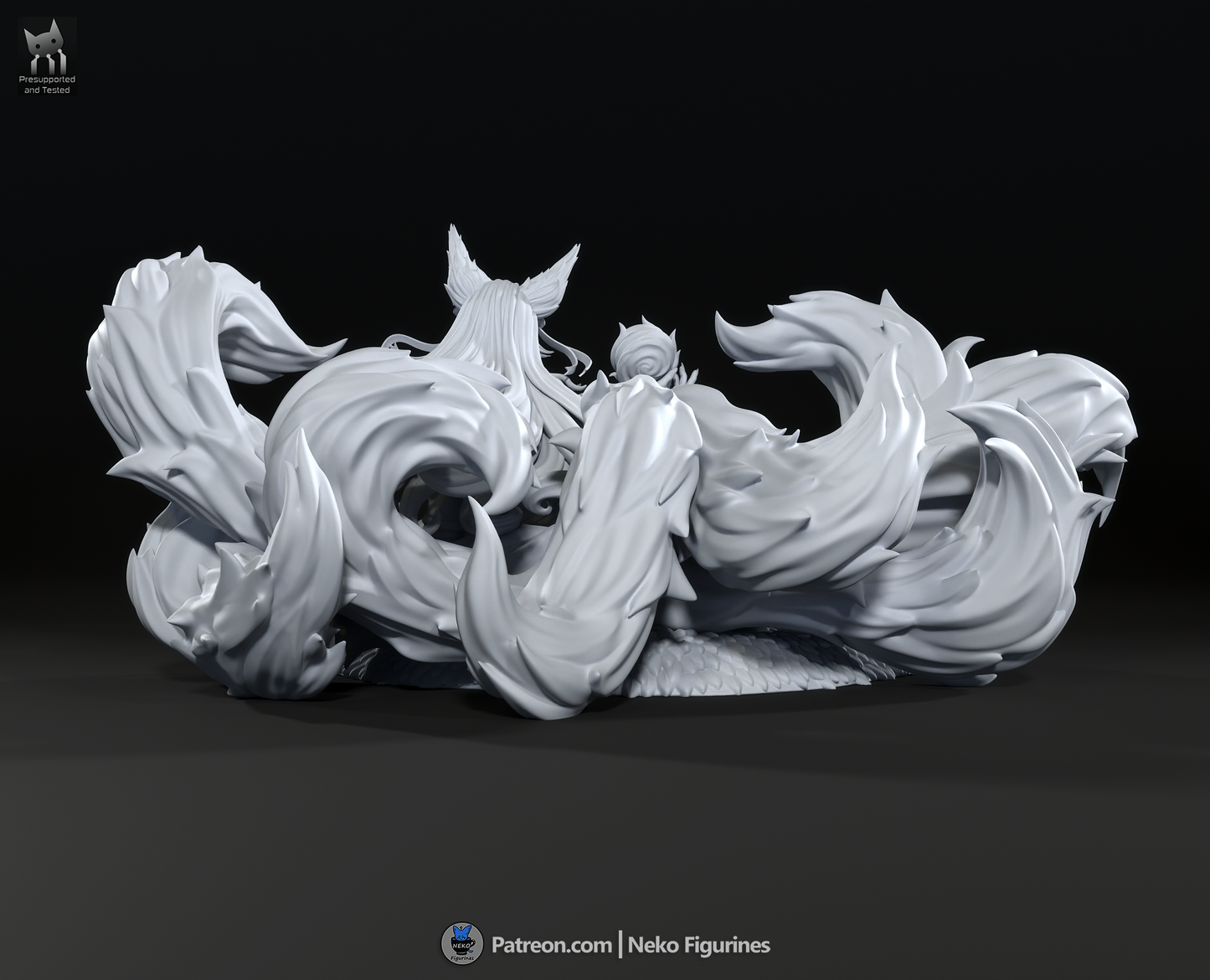 Nine-Tailed Kitsune Enchantress