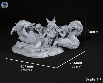 Nine-Tailed Kitsune Enchantress