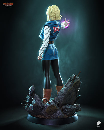 Battle-Ready Android Fighter