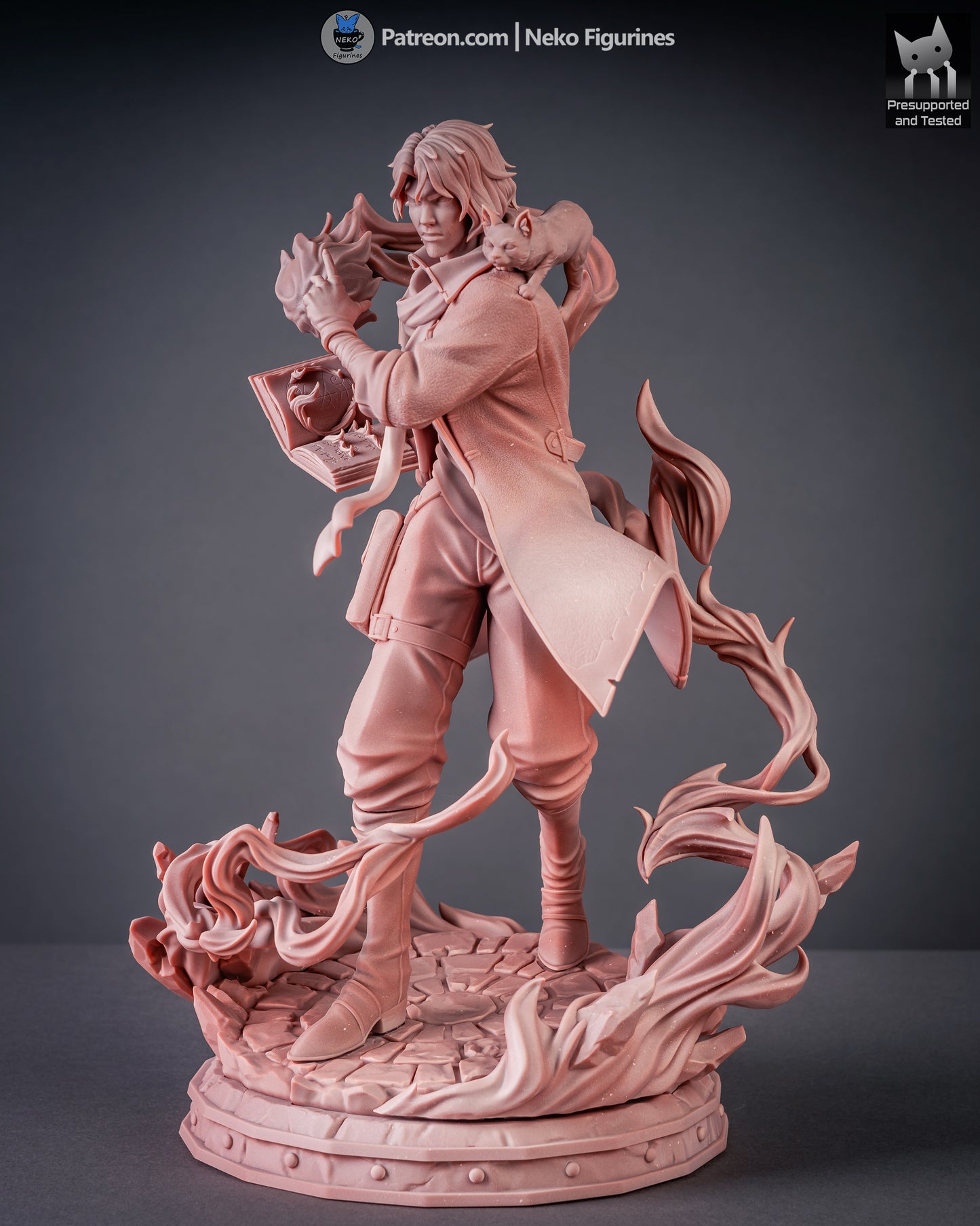 Flamebound Arcane Scholar