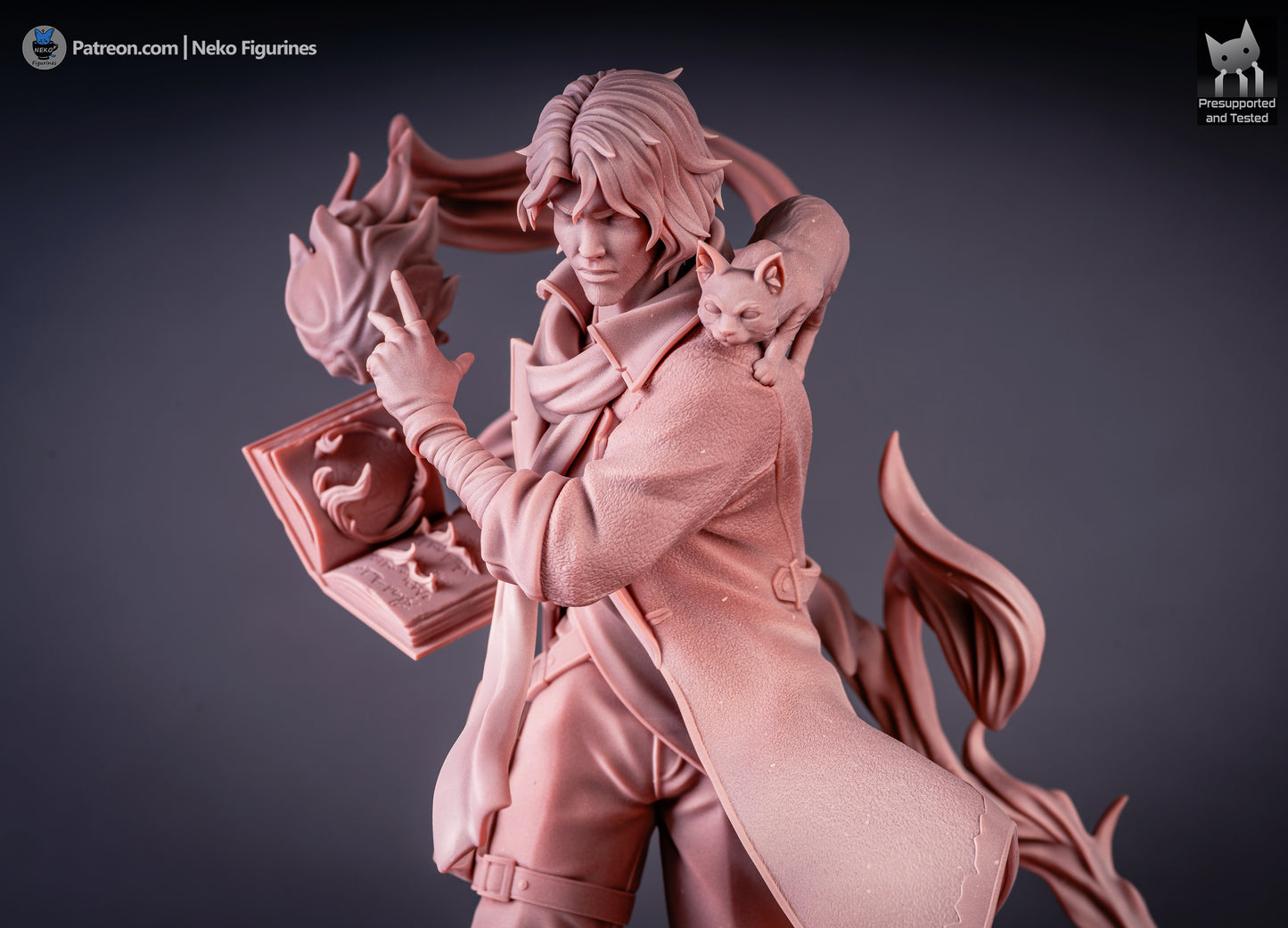 Flamebound Arcane Scholar