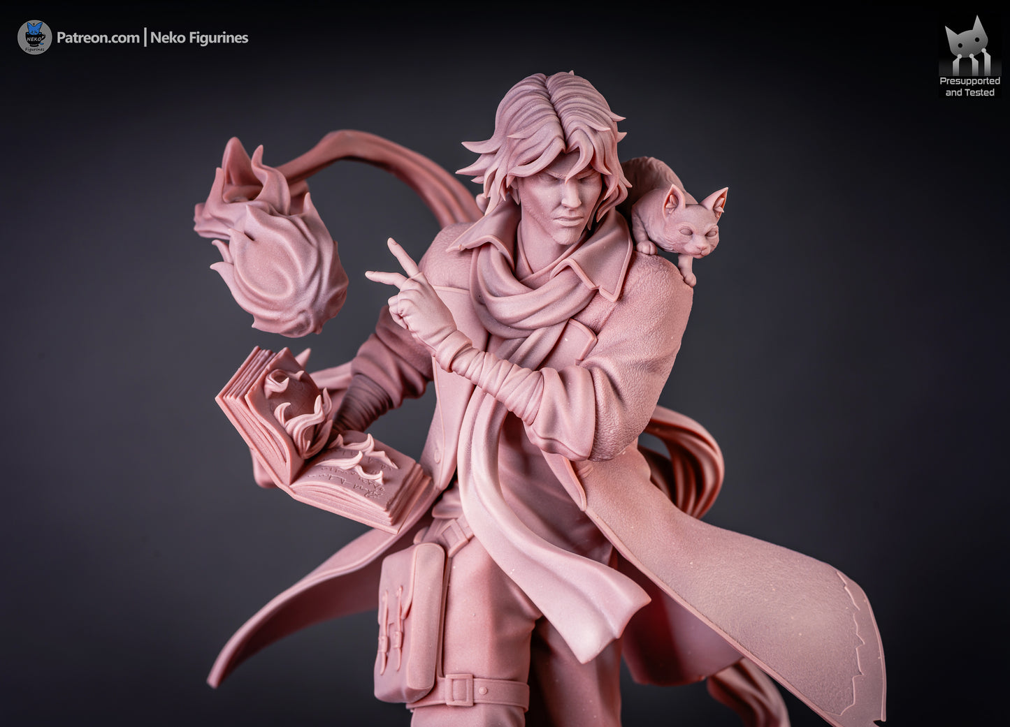 Flamebound Arcane Scholar