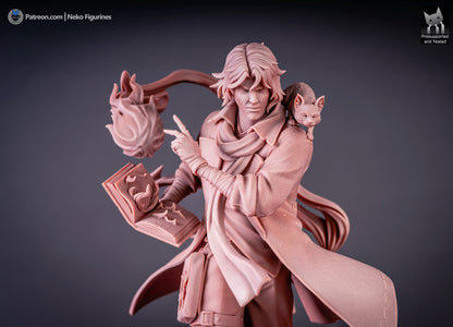 Flamebound Arcane Scholar