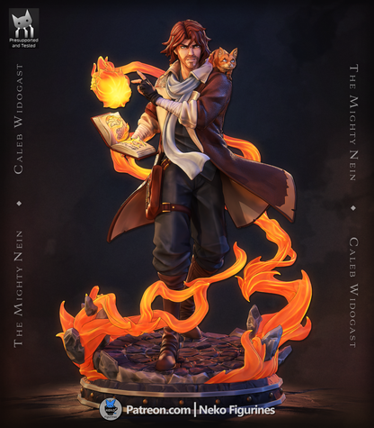 Flamebound Arcane Scholar