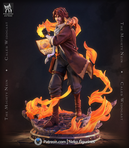Flamebound Arcane Scholar