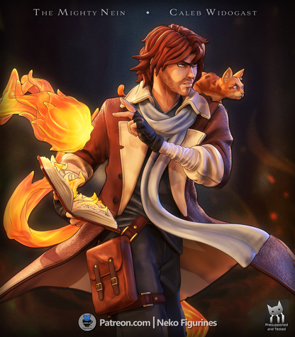 Flamebound Arcane Scholar