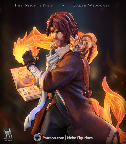 Flamebound Arcane Scholar