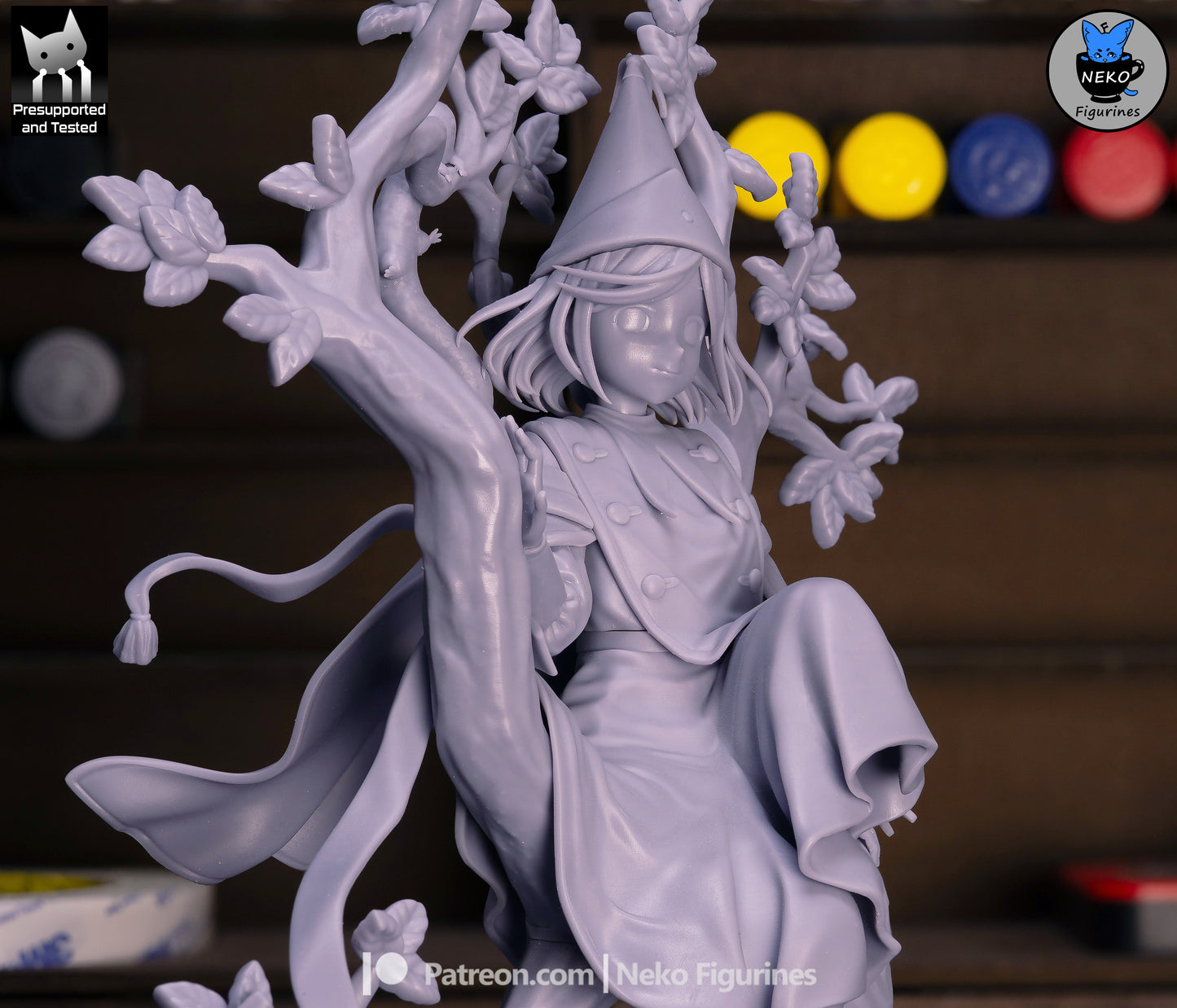 Blue-Caped Apprentice Witch