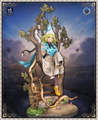 Blue-Caped Apprentice Witch