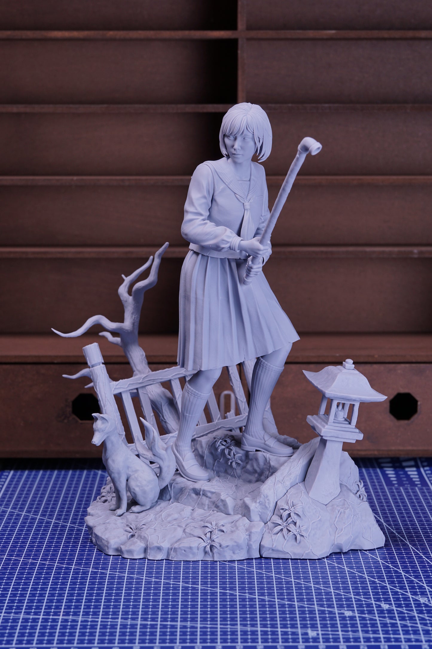 Lantern-Lit Schoolgirl Survivor