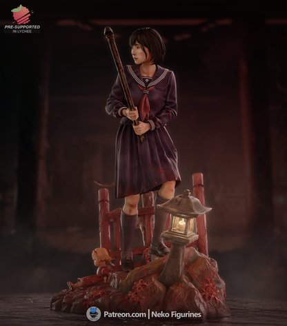 Lantern-Lit Schoolgirl Survivor
