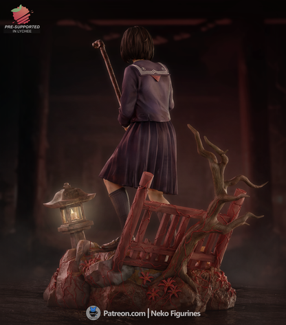 Lantern-Lit Schoolgirl Survivor