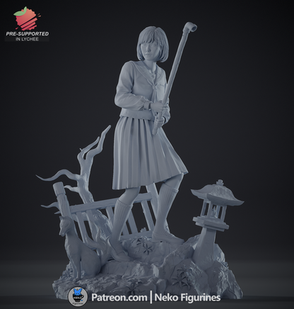 Lantern-Lit Schoolgirl Survivor
