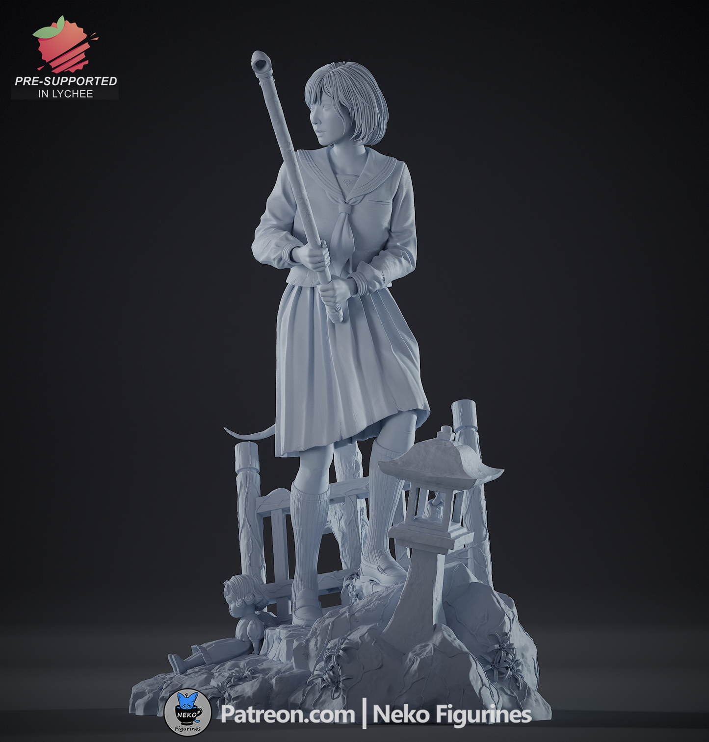 Lantern-Lit Schoolgirl Survivor