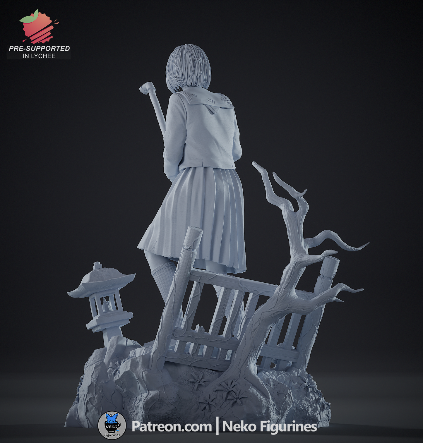 Lantern-Lit Schoolgirl Survivor