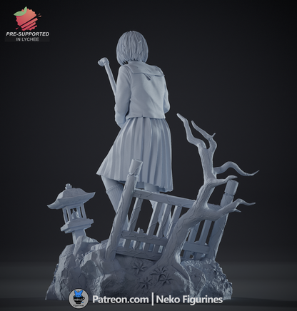 Lantern-Lit Schoolgirl Survivor