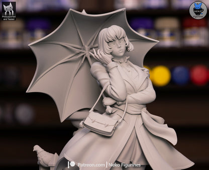 Crimson Umbrella Socialite