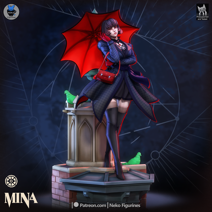 Crimson Umbrella Socialite