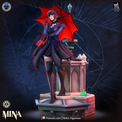 Crimson Umbrella Socialite