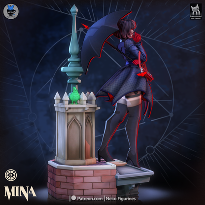 Crimson Umbrella Socialite
