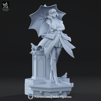 Crimson Umbrella Socialite