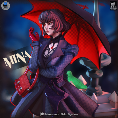 Crimson Umbrella Socialite