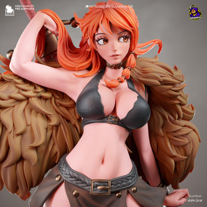 Orange-Haired Shield Maiden
