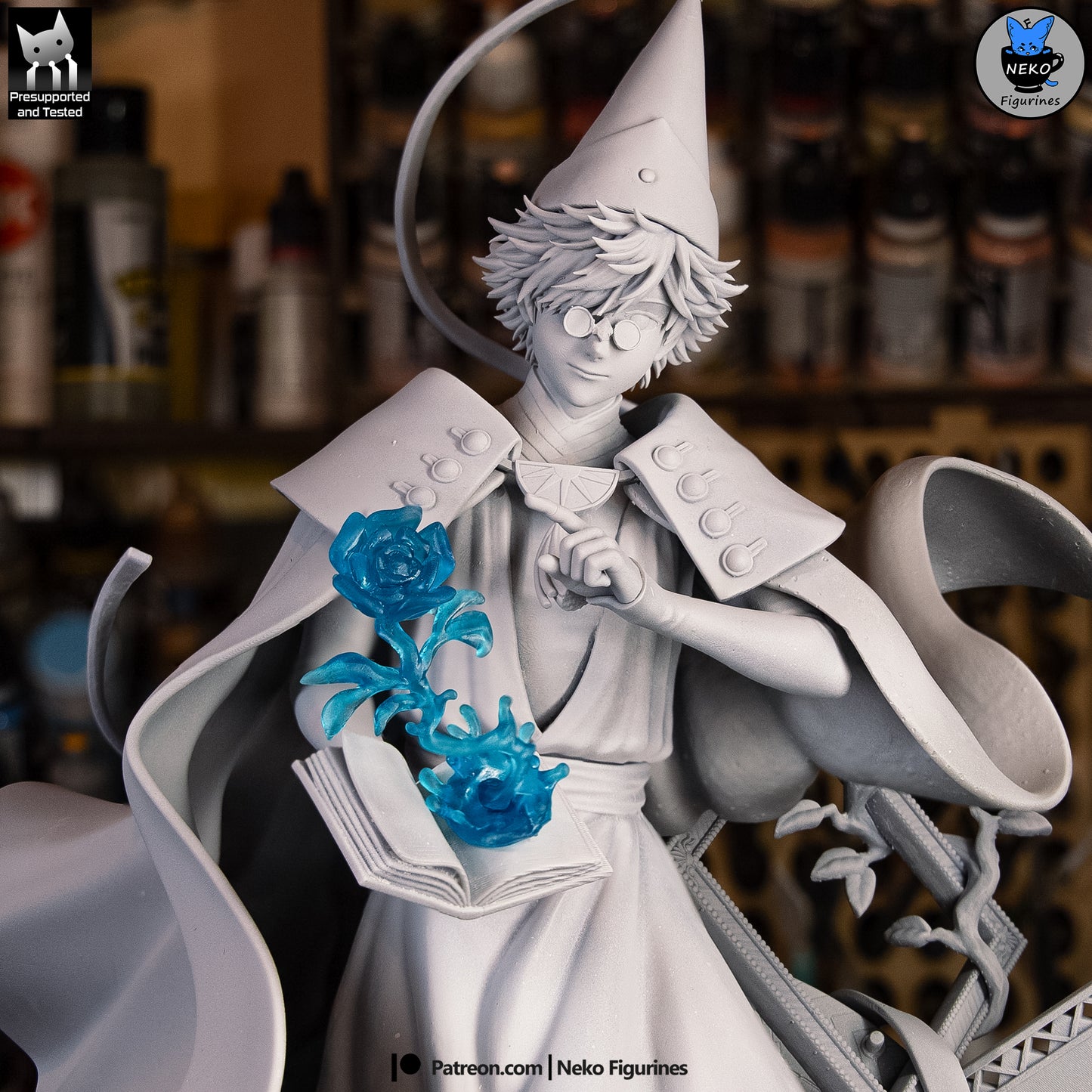 Ivory-Caped Storybook Spell Mentor