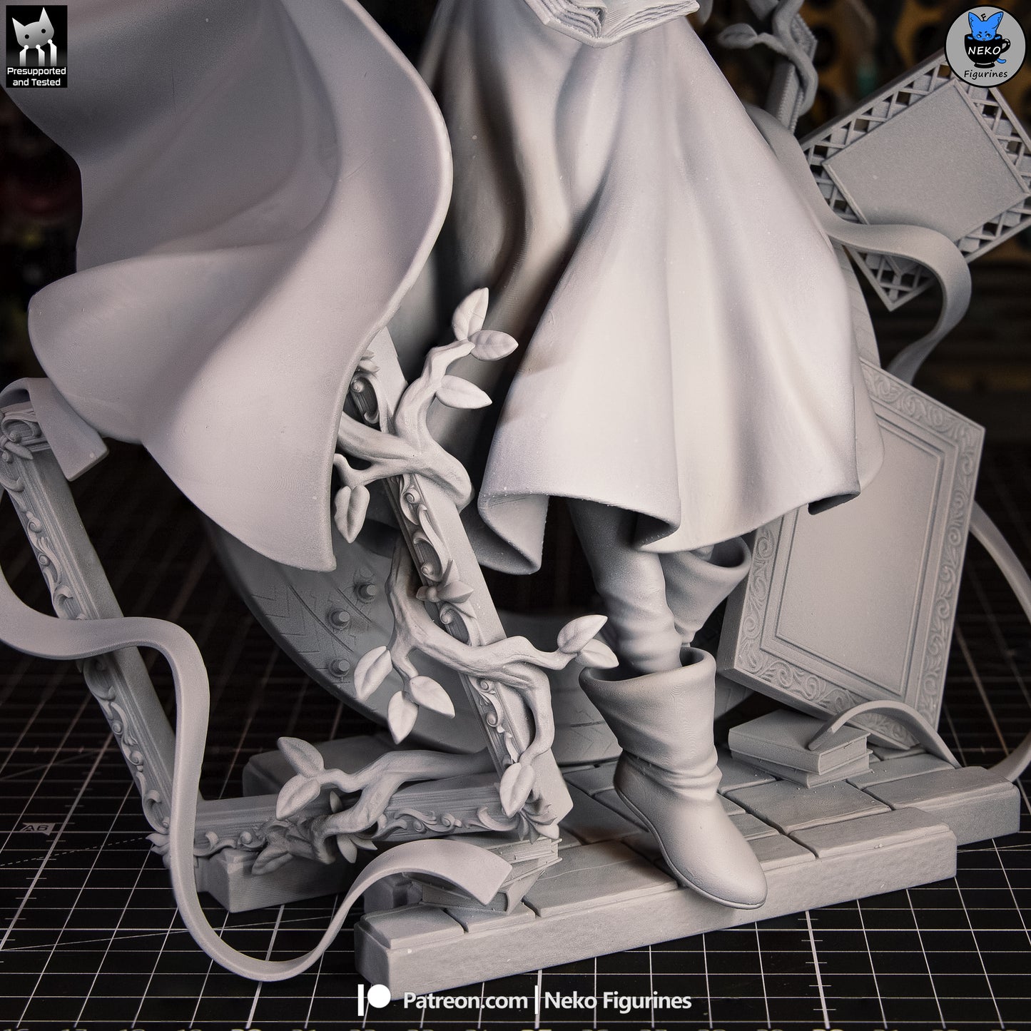 Ivory-Caped Storybook Spell Mentor
