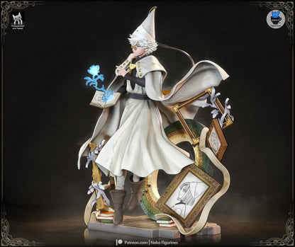 Ivory-Caped Storybook Spell Mentor