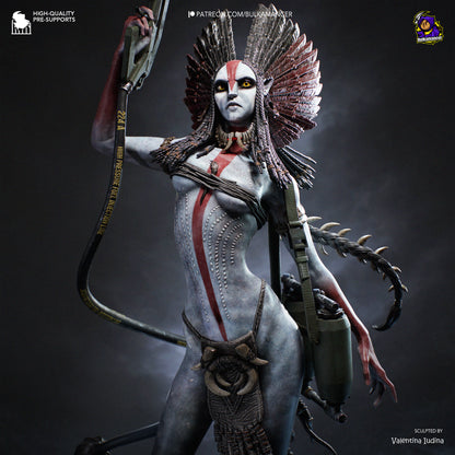 Ash-Crowned Alien Warleader