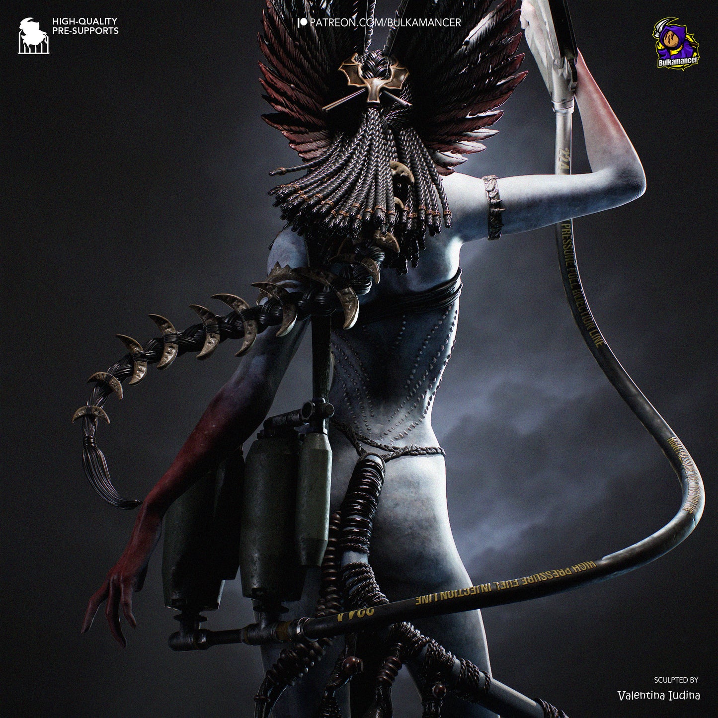 Ash-Crowned Alien Warleader