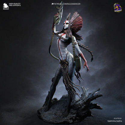 Ash-Crowned Alien Warleader