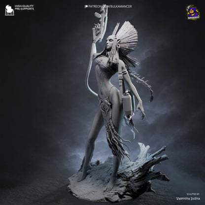 Ash-Crowned Alien Warleader