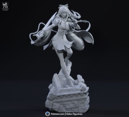 Flower-Eyed Swordswoman