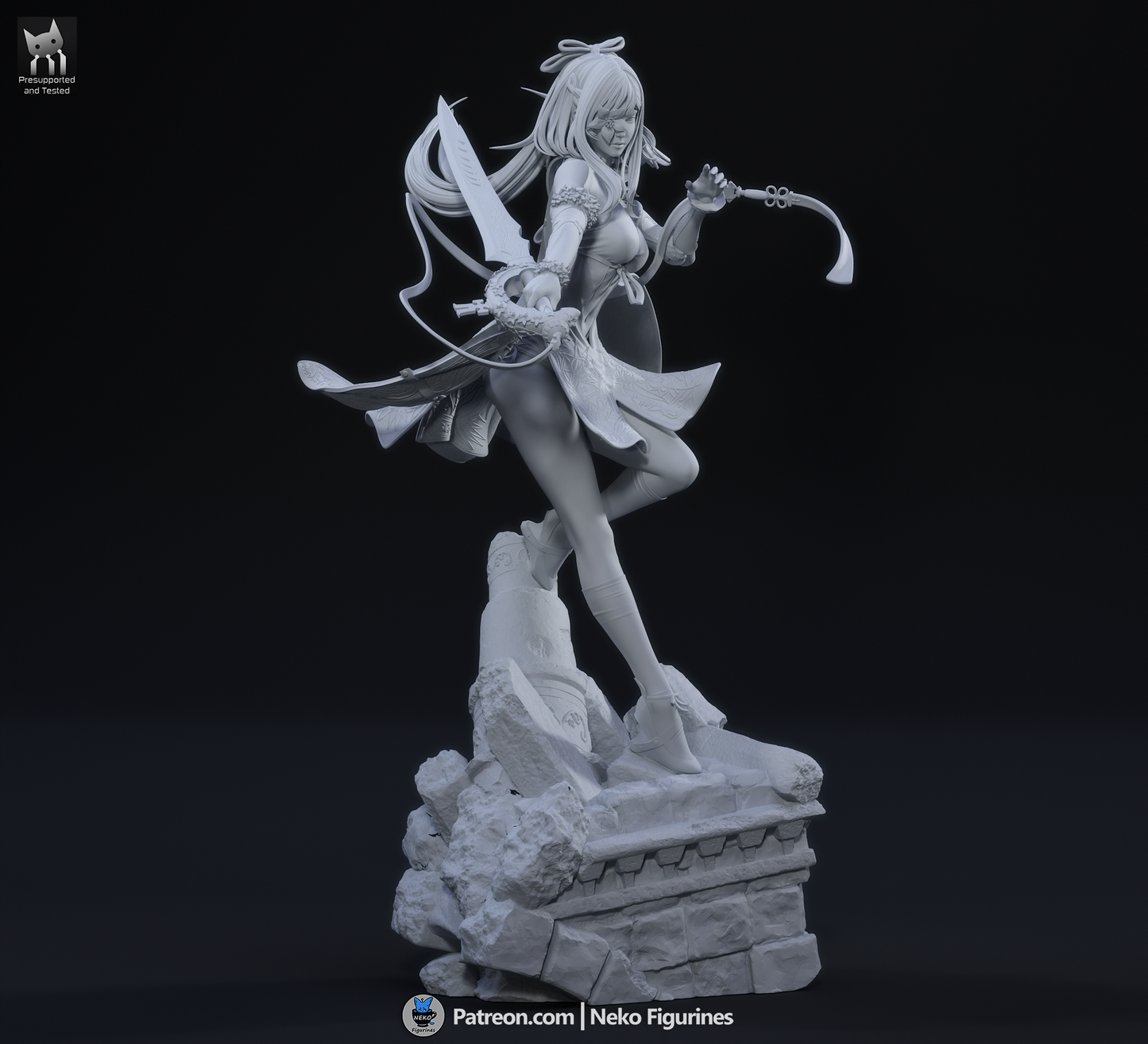 Flower-Eyed Swordswoman