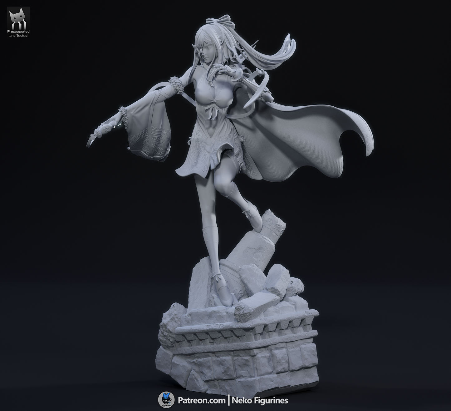 Flower-Eyed Swordswoman