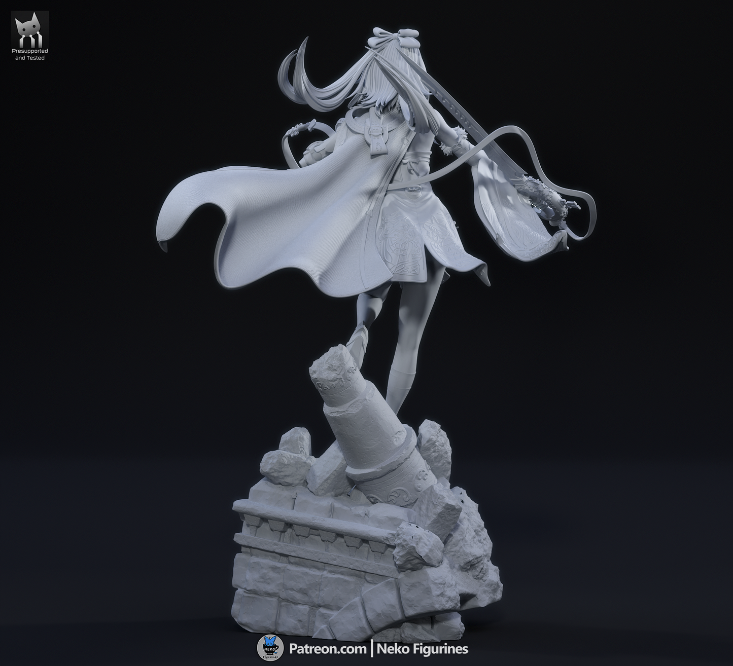 Flower-Eyed Swordswoman