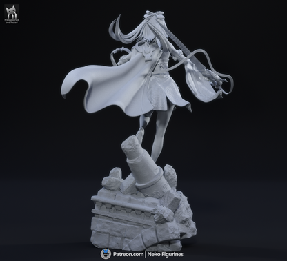 Flower-Eyed Swordswoman