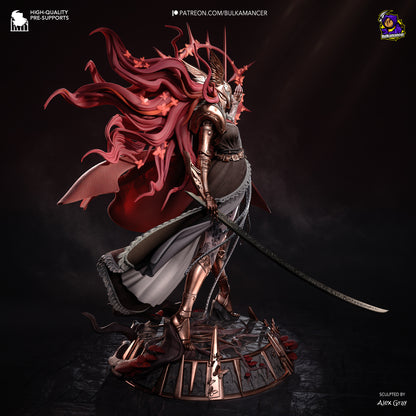 Scarlet Halo Blade Goddess