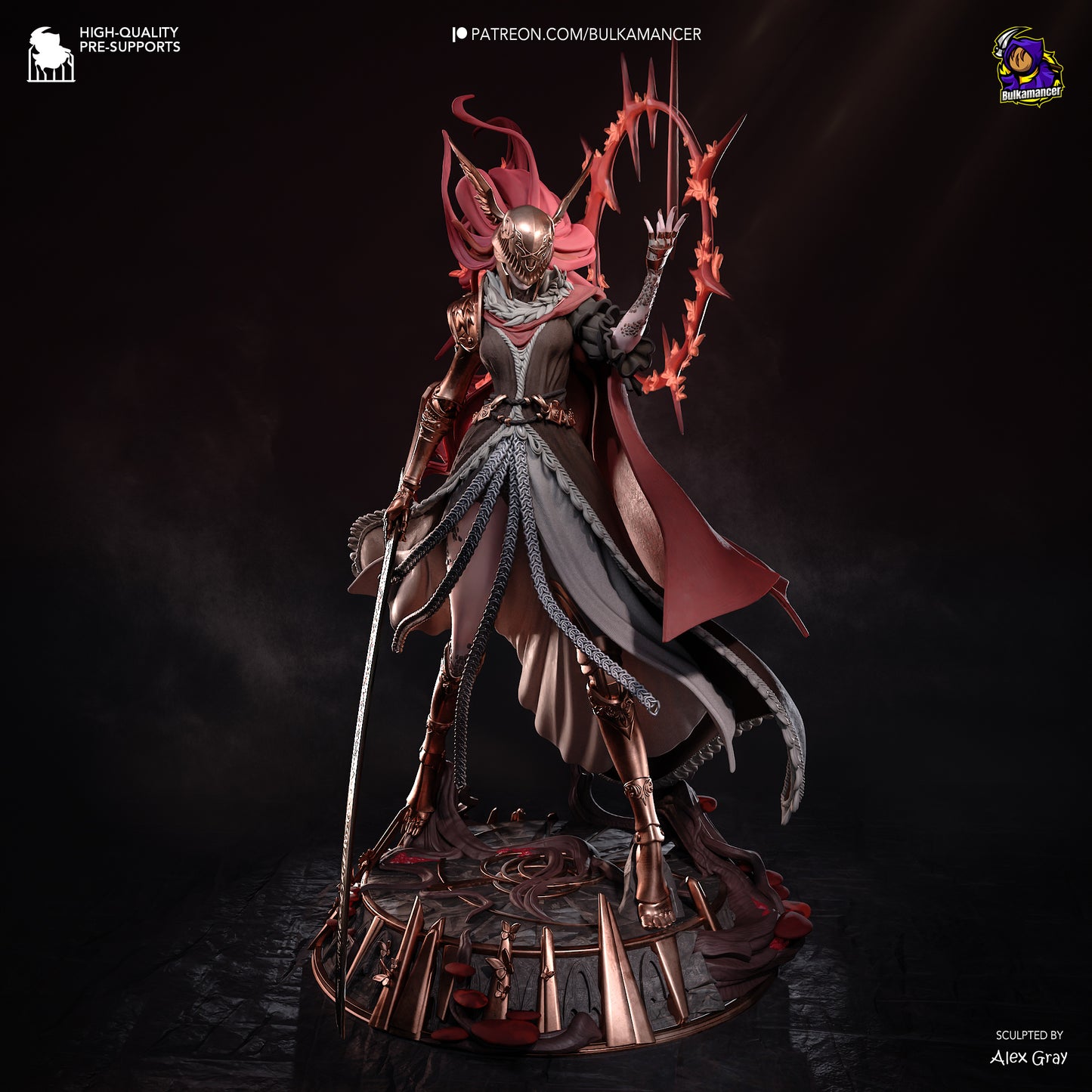 Scarlet Halo Blade Goddess