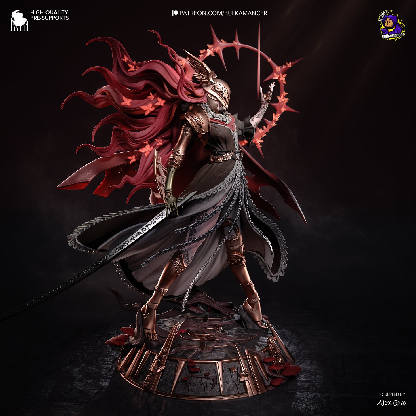 Scarlet Halo Blade Goddess