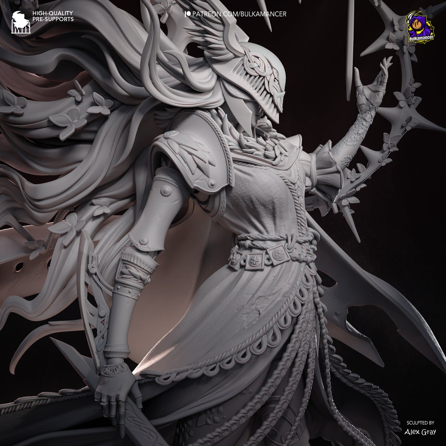 Scarlet Halo Blade Goddess