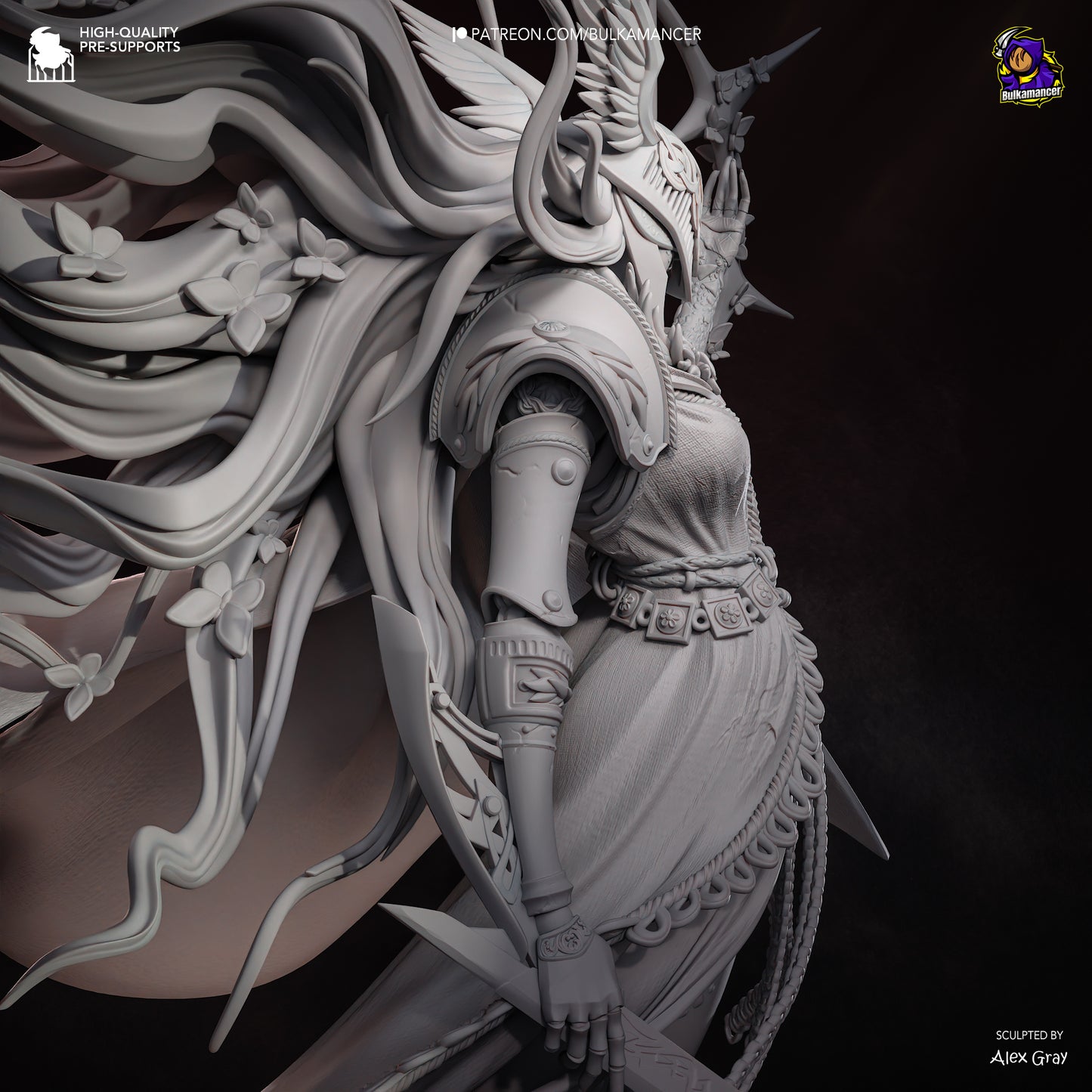 Scarlet Halo Blade Goddess
