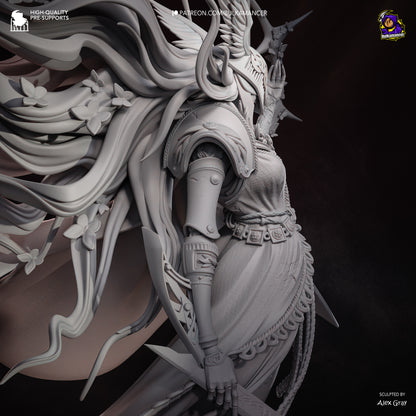 Scarlet Halo Blade Goddess